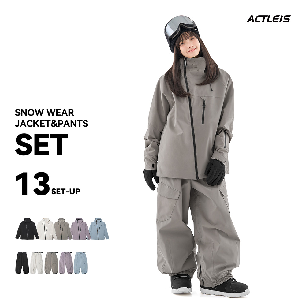 ACTLEIS（アクレイス） スノーボードウェア スキーウェア レディース