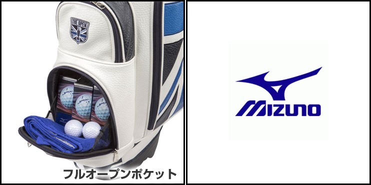 MIZUNO GOLF ミズノ ゴルフ THE OPEN スタンド キャディバッグ