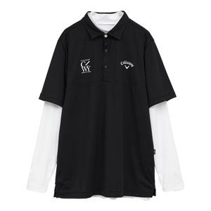 Callaway（キャロウェイ） 半袖ポロシャツ + ハイネック 長袖インナー