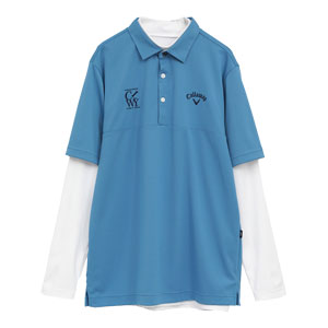 Callaway（キャロウェイ） 半袖ポロシャツ + ハイネック 長袖インナー