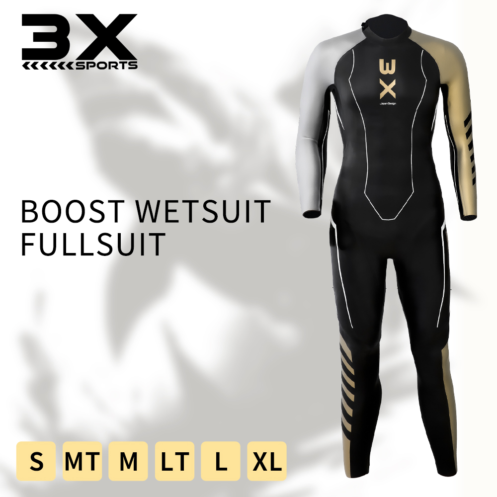 プロ監修 ウェットスーツ 3X 超極厚 高浮力 トライアスロン 競技用