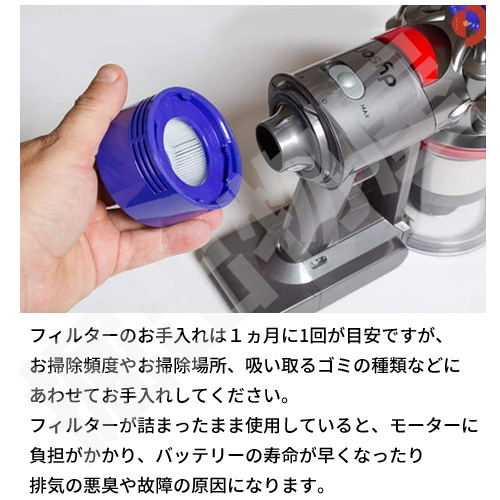 Dyson（ダイソン） iieco V7 V8 シリーズ対応 交換フィルター互換品
