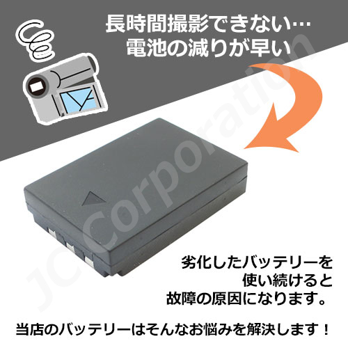 充電器セット オリンパス(OLYMPUS) Li-10B / Li-12B 互換バッテリー ＋