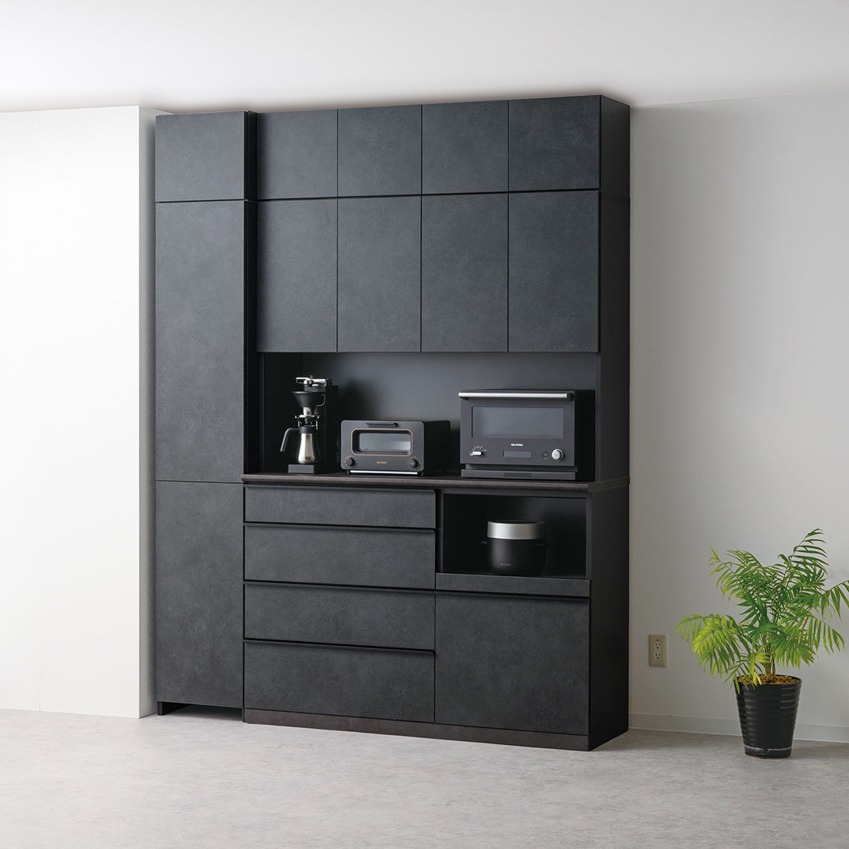 綾野製作所 LKシリーズ 食器棚 キッチンボード フィラー 幅120 高さ5