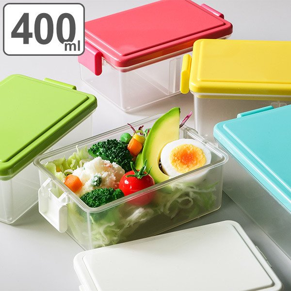 三好製作所 お弁当箱 1段 400ml 抗菌 保冷剤一体型 ジェルクール GEL