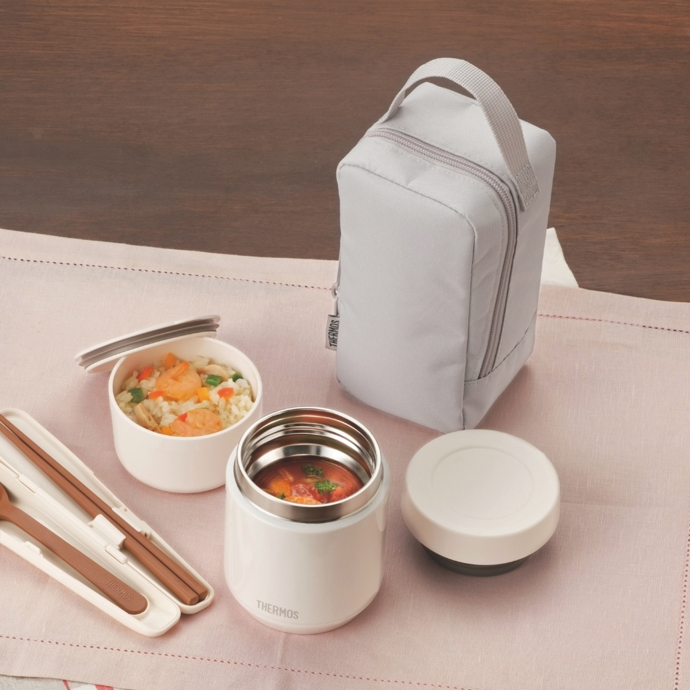 THERMOS（サーモス） 新発売 弁当箱 真空断熱スープランチセット JEE