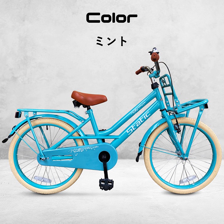 子供用 自転車 アウトレット 20インチ コースターブレーキ ミント