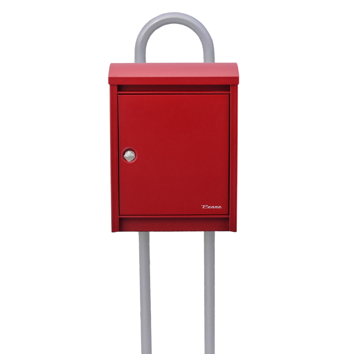Penne 郵便ポスト ポールセット 北欧 おしゃれ「郵便受け STEELY