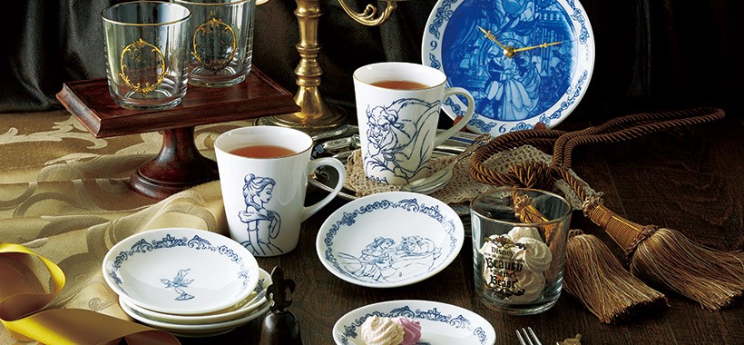 美女と野獣 ディズニー食器