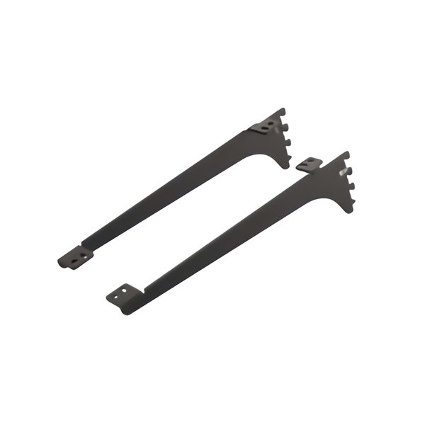 南海プライウッド アームハング棚柱SS 棚受 樹脂棚板用 奥行300タイプ