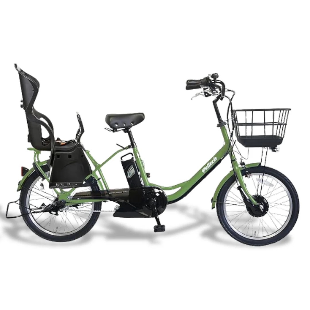 PELTECH（ペルテック） TDN-207LPC 8Ah 電動自転車 子供乗せ 後ろ 2人