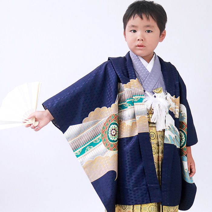 KYOETSU（京越） 【豪華安心12点フルセット】 七五三 着物 男の子 5歳