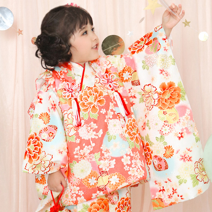 KYOETSU（京越） 七五三 着物 3歳 女の子 ひな祭り 【豪華9点フル