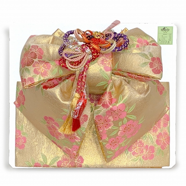 京都室町st. 七五三 結び帯 箱せこセット 7歳 女の子 作り帯 筥迫(はこ