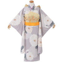 七五三 着物 四つ身 セット 女の子 7歳 7才モダン 小紋柄 14点セット