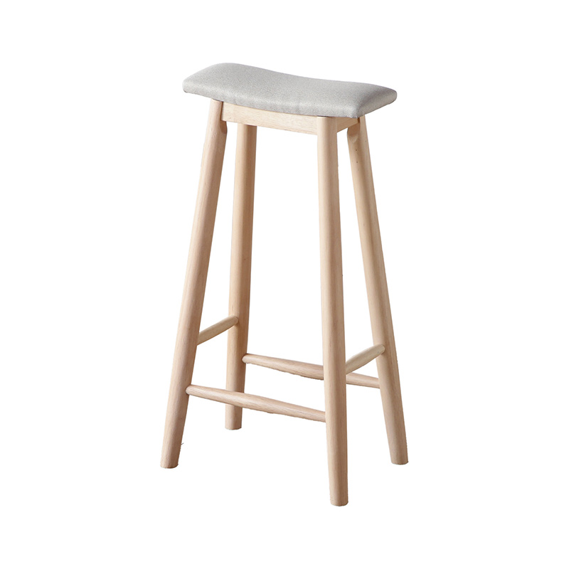 KAGUWORLD スツール スリム 完成品 ハイタイプ 天然木製 椅子 イス