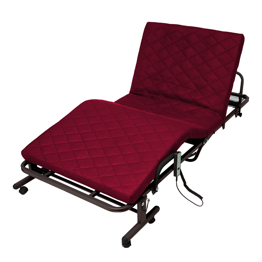 電動ベッド リクライニング 介護 ベッド 収納式 シングル 簡易ベッド