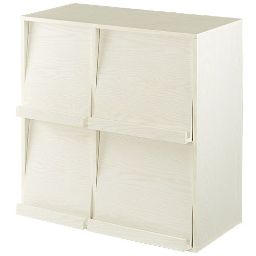 ぼん家具 【完成品】チェスト 本棚 書棚 収納 ディスプレイラック