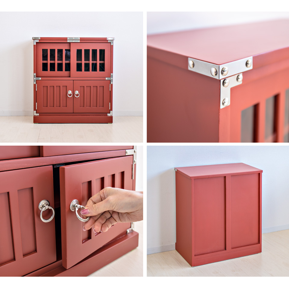 水屋 食器棚 カップボード 箪笥 和風 昭和 レトロ 古風 桐 タンス