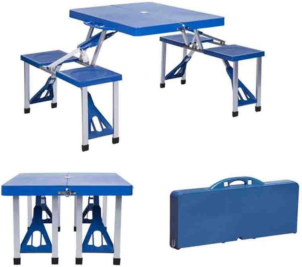 折りたたみキャンプテーブルセット テーブル?チェア一体型 ピクニック
