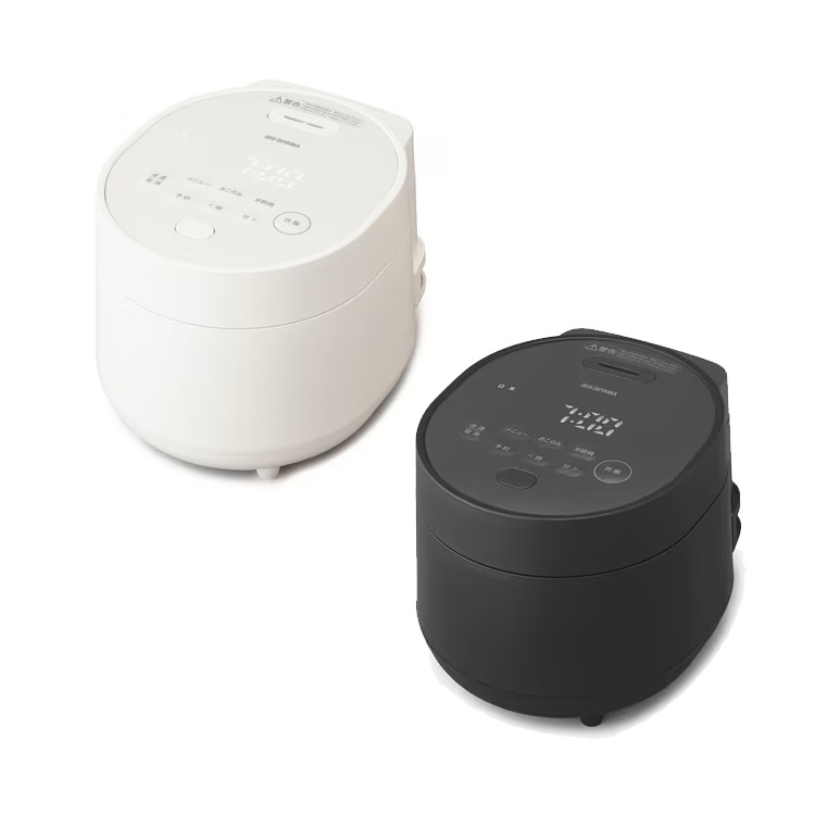 アイリスオーヤマ ジャー炊飯器 3合 RC-MGA30-BH ナチュラルブラック