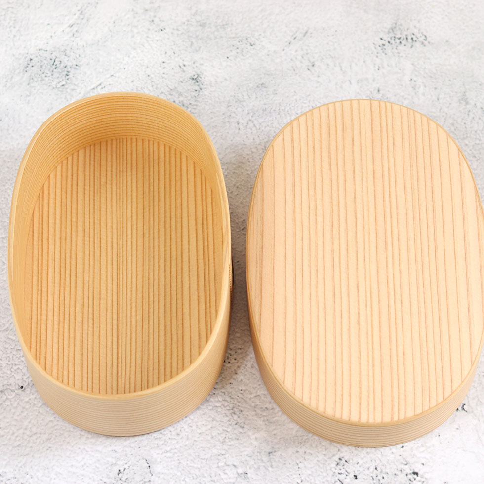 曲げわっぱ 弁当箱 わっぱ 日本製 大館工芸社 一段 親子弁当 大 400cc