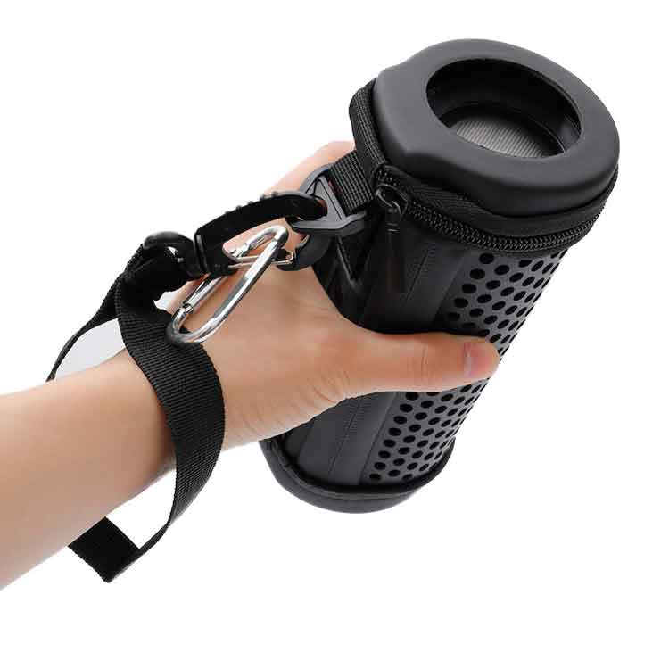 JBL FLIP 7/6 スピーカー ケース 5 カバー PUレザー 紐 ストラップ付き