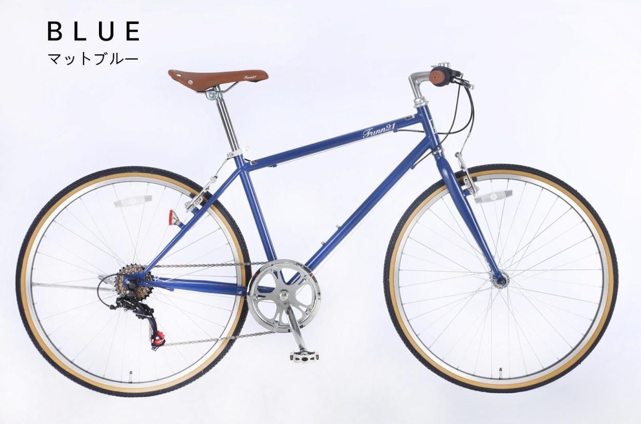 21Technology クロスバイク 自転車 26インチ LEDライト・ワイヤー