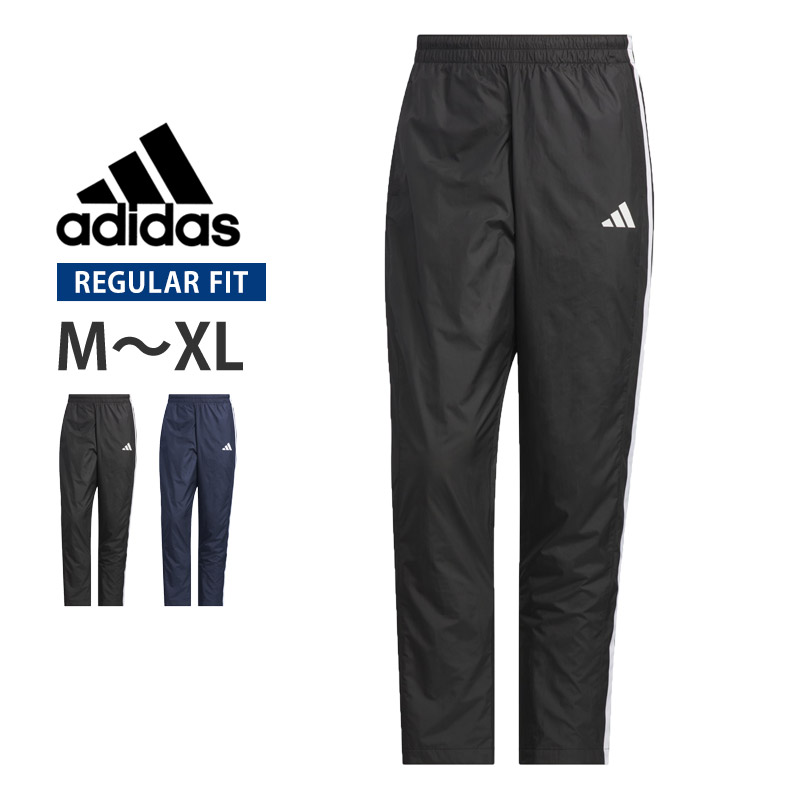 adidas（アディダス） メンズ スリーストライプス ルーズフィット 起毛