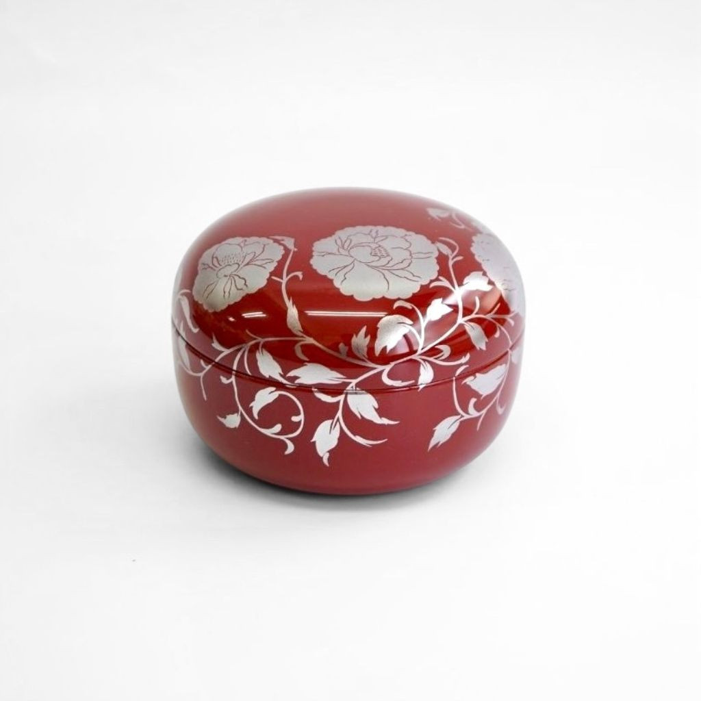 越前塗 華唐草ボンボニエール 日本製 小箱 小物入れ アクセサリー