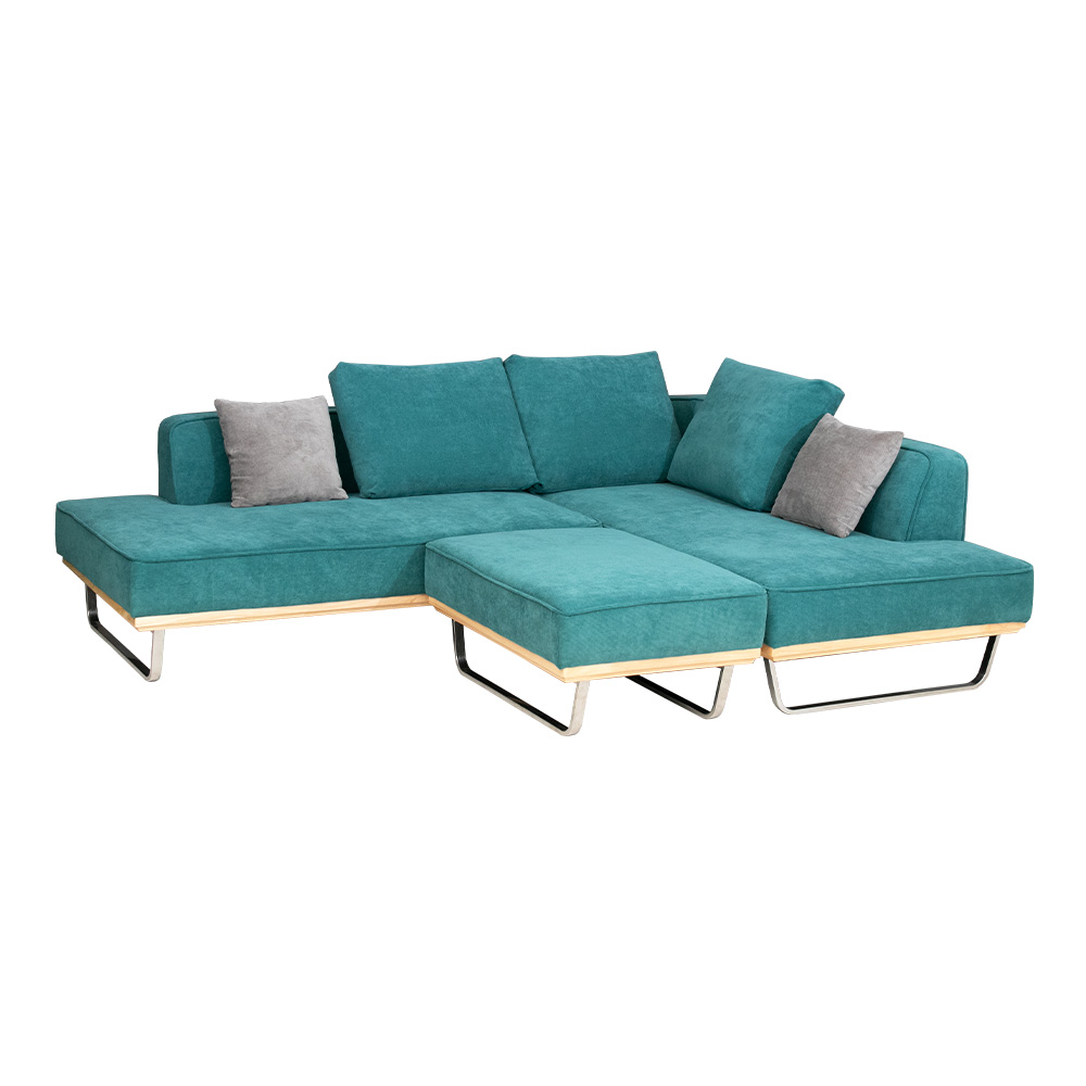 ソファ ソファー コーデュロイ 3人掛け カウチソファ ファブリック L字