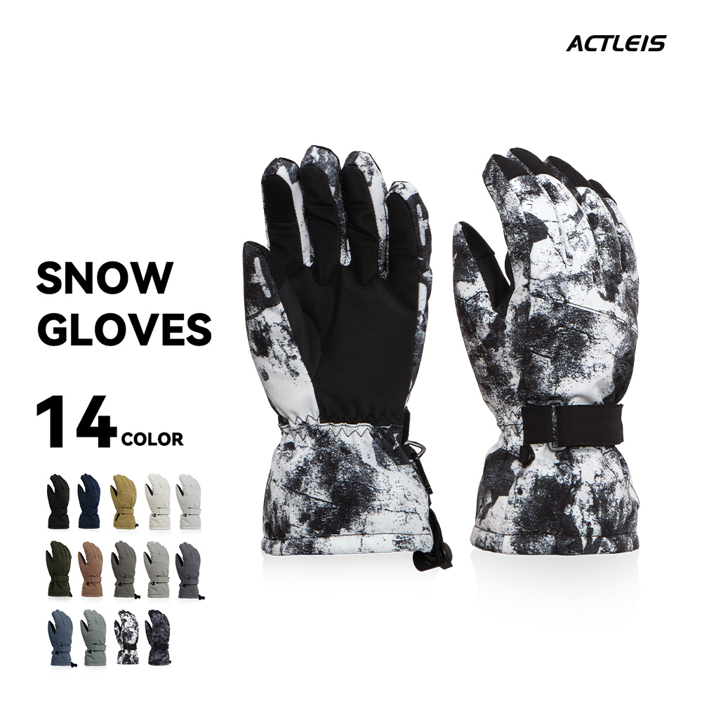 ACTLEIS（アクレイス） スキー スノーボード グローブ メンズ スキー