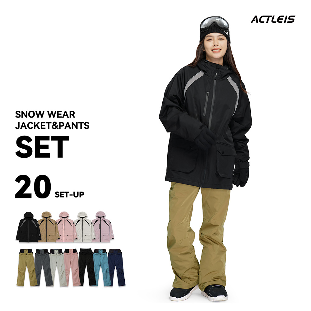 ACTLEIS（アクレイス） スキーウェア スノーボードウェア レディース