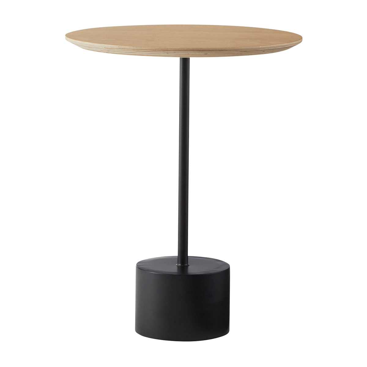 サイドテーブル テーブル ナイトテーブル アイアン 木製 天然木 オーク