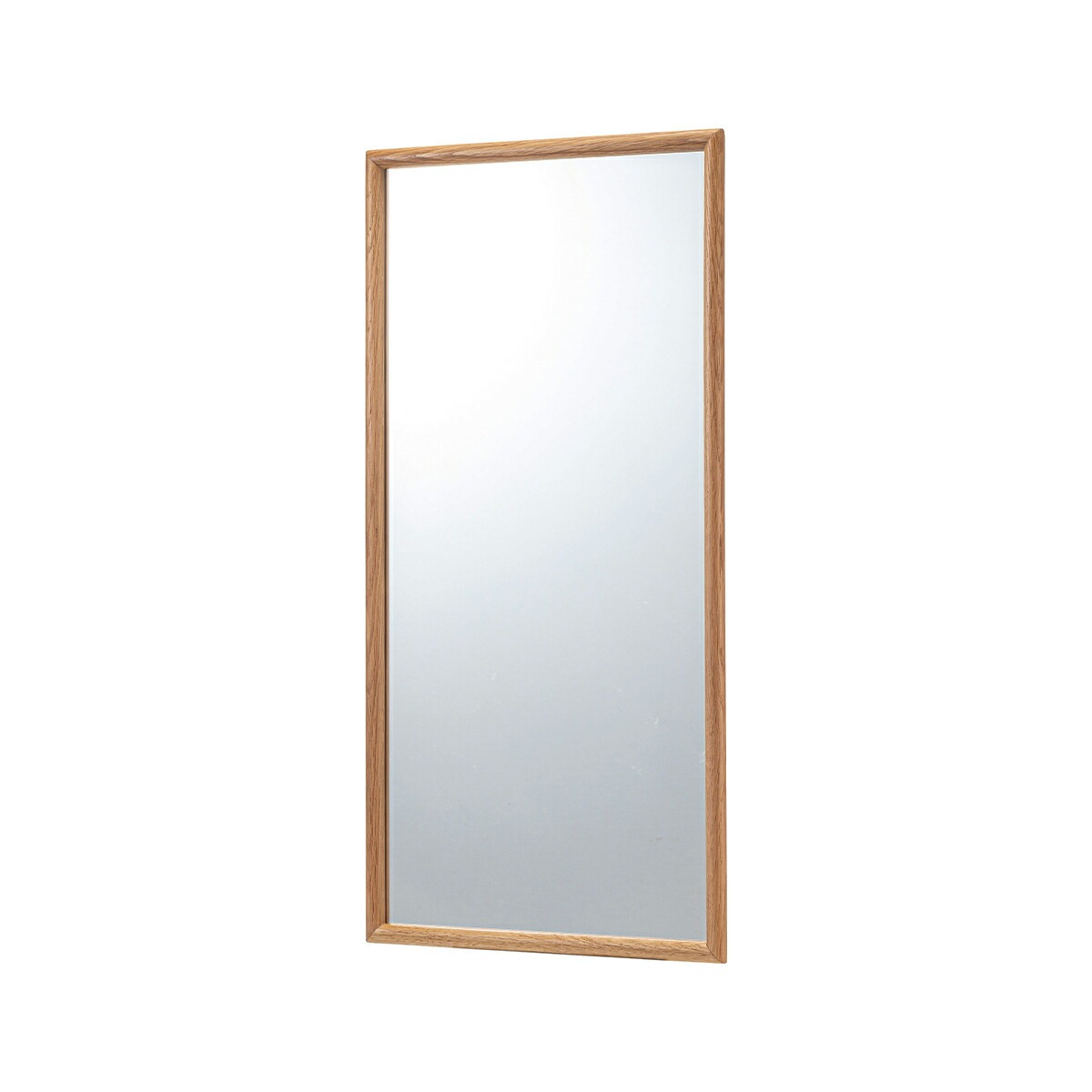 ウォールミラー スタンドミラー 2way 40×80 壁掛けミラー 天然木