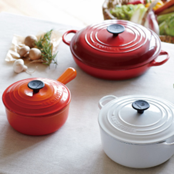 Le Creuset（ル・クルーゼ） 両手鍋 ココット・ロンド 18cm 1.8L IH