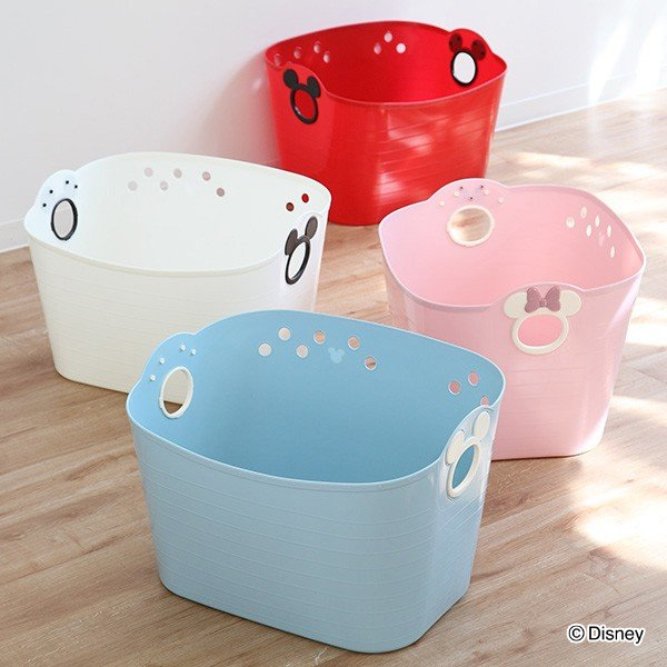 Disney（ディズニー） 収納ボックス ミッキー ミニー やわらかバケツ