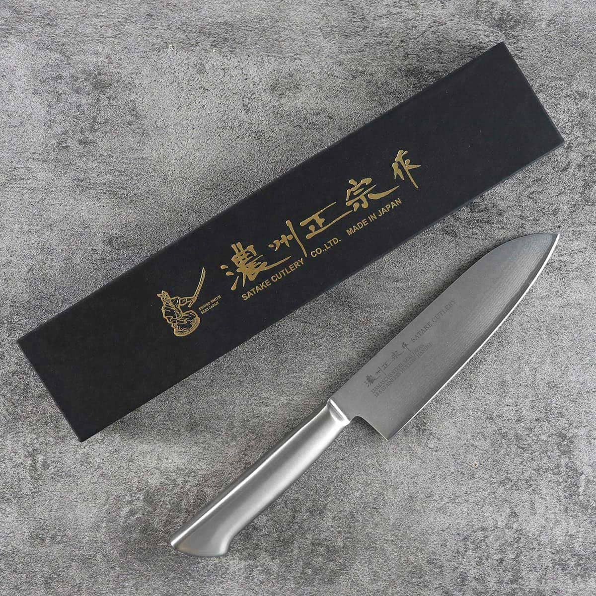 三徳包丁 17cm 鍛接ダマスカス鋼 69層 濃州正宗 日本製 （ 包丁 万能