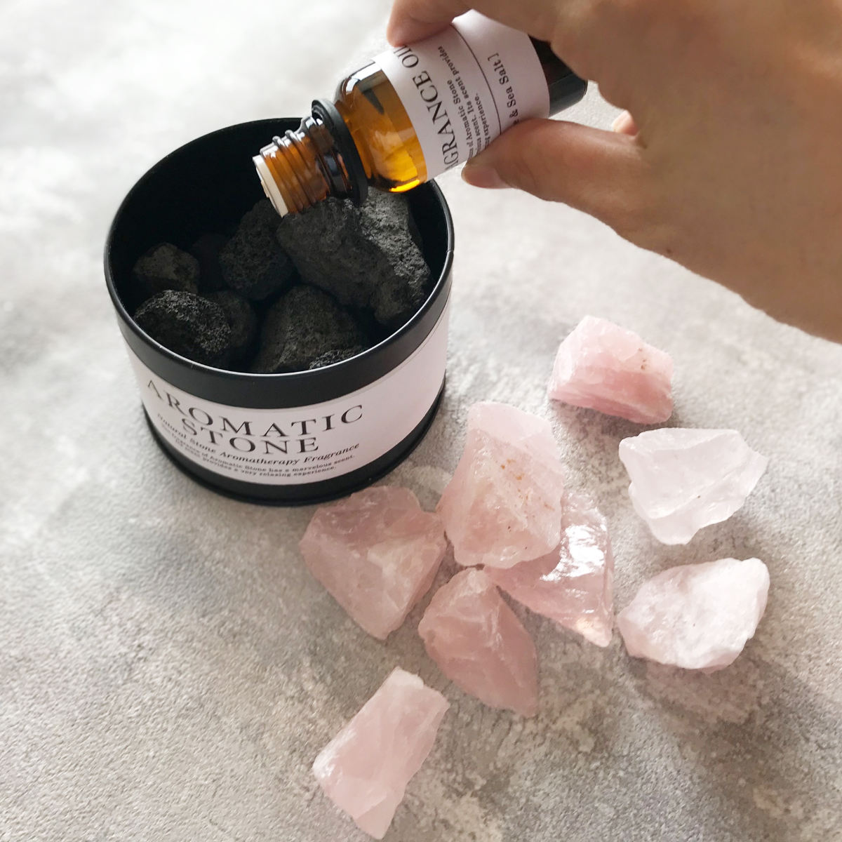 カメヤマキャンドル アロマストーン アロマティックストーン 天然石