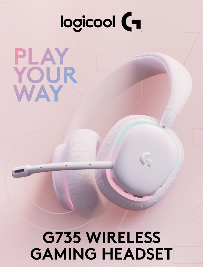ロジクールG ゲーミングヘッドセット Logicool G G735 ワイヤレス