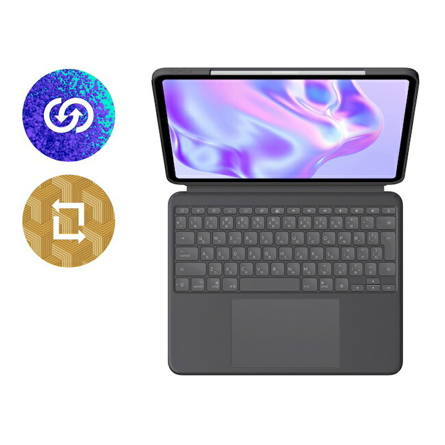 logicool（ロジクール） iPad キーボードケース Combo Touch iPad Pro