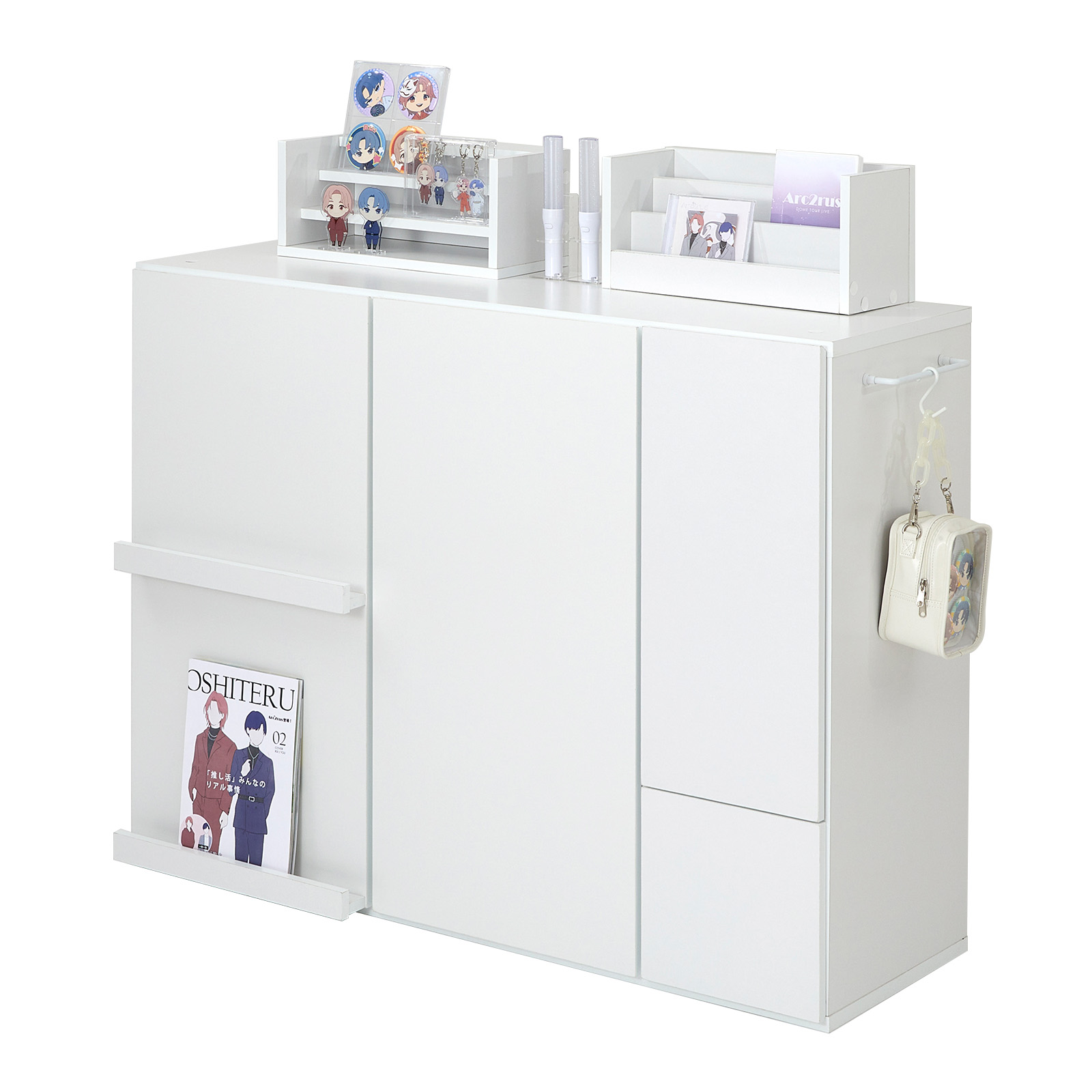 LOWYA（ロウヤ） 推し活収納 幅120cm 推し活 グッズ収納 アイドル 二