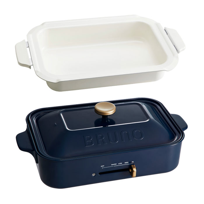 BRUNO（ブルーノ） コンパクトホットプレート セラミックコート鍋