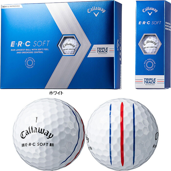 E.R.C キャロウェイ E・R・C ソフト 2023年モデル ゴルフボール 1