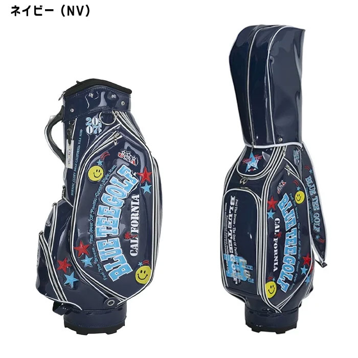 BLUE TEE GOLF（ブルーティーゴルフ） 9.0型 エナメル キャディバッグ