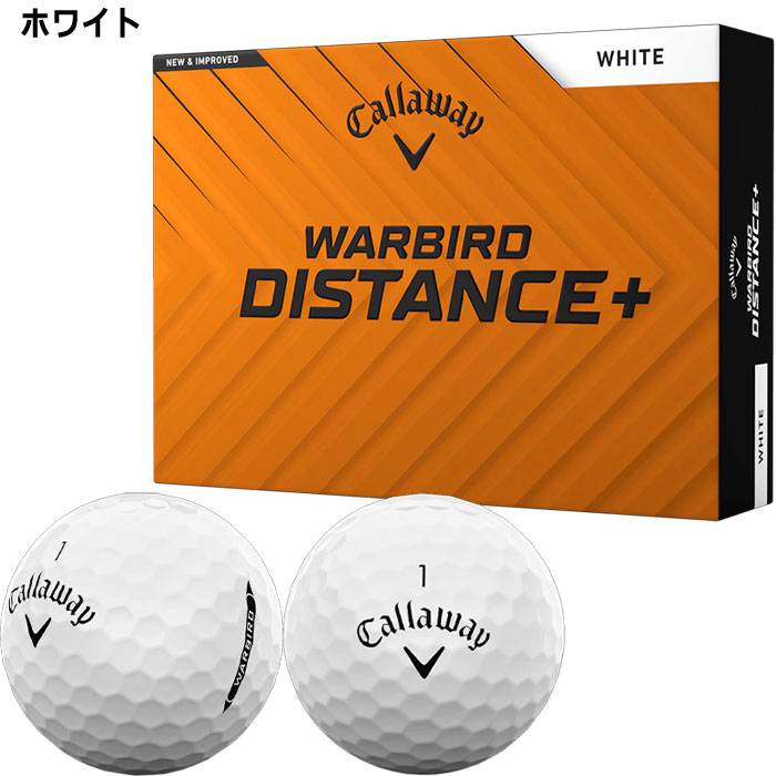 Callaway（キャロウェイ） WARBIRD DISTANCE+ ゴルフボール 2025年