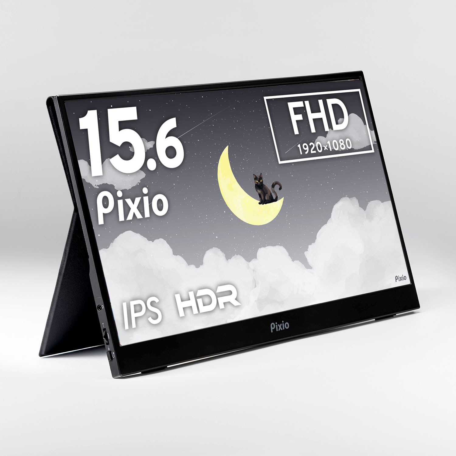 Pixio モバイルモニター ポータブルモニター PX160WAVE 15.6インチ