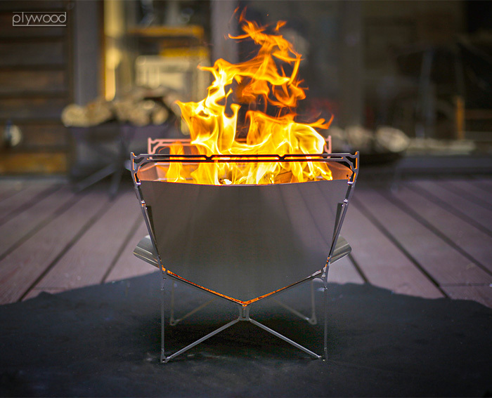 特典付】 焚火台 折りたたみ式 ラプカ MAAGZ 多次元型焚き火台RAPCA