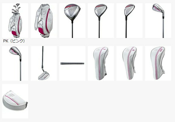 ブリヂストン レディース BG100L ゴルフクラブ 8本セット