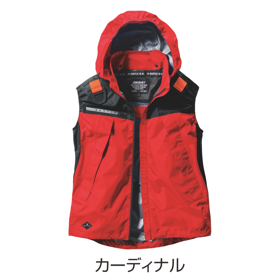 BURTLE（バートル） 2025年モデル エアークラフト フーディベスト